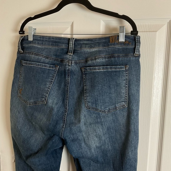 KUT from the Kloth Carlo Raw Hem Ankle Skinny Jeans size 14 - Picture 5 of 8